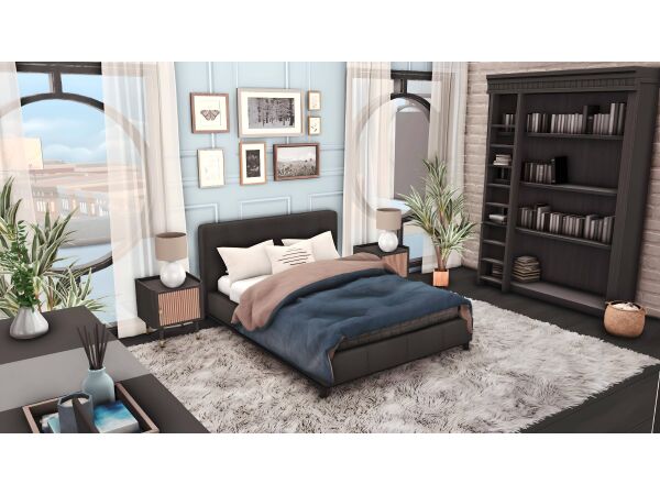 Suina Bedroom by Miwisimsie 1 Suina Bedroom by Miwisimsie Sims 4 CC