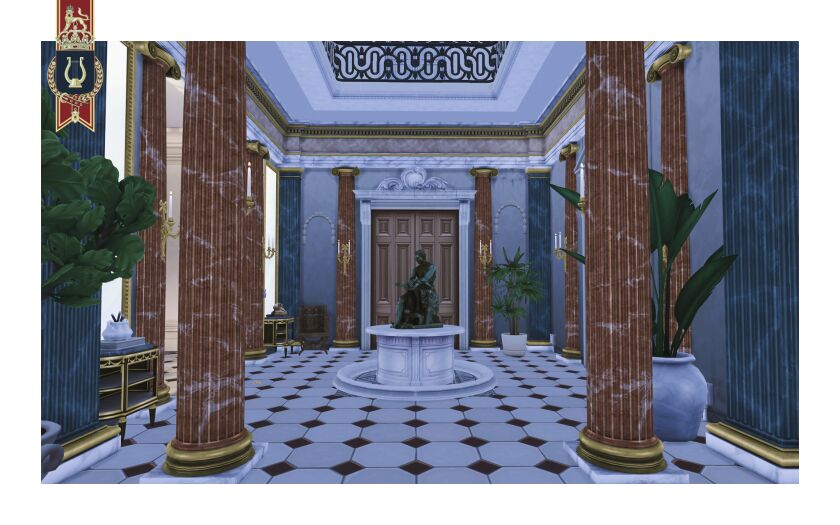 Summer Villa 14 sims 4 cc summer palace 10