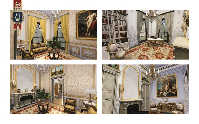 Summer Villa 9 sims 4 cc summer palace 14