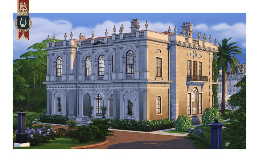 Summer Villa 2 sims 4 cc summer palace 21