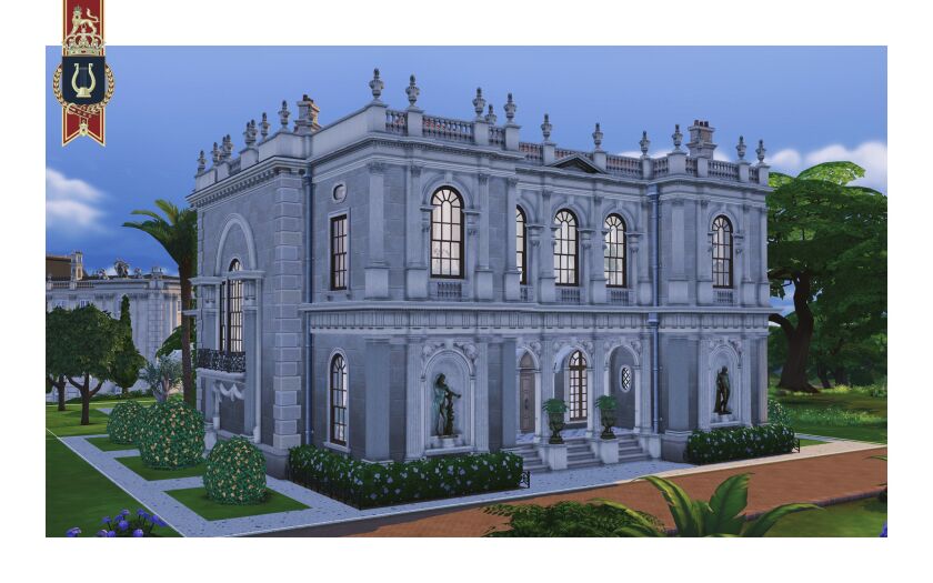 Summer Villa 20 sims 4 cc summer palace 3