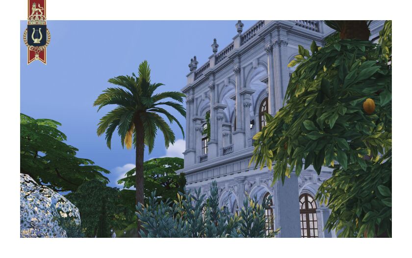 Summer Villa 19 sims 4 cc summer palace 4
