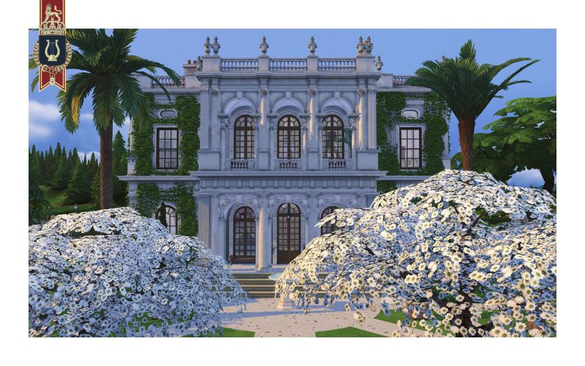 Summer Villa 18 sims 4 cc summer palace 5