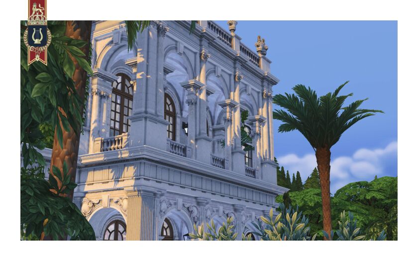 Summer Villa 17 sims 4 cc summer palace 6