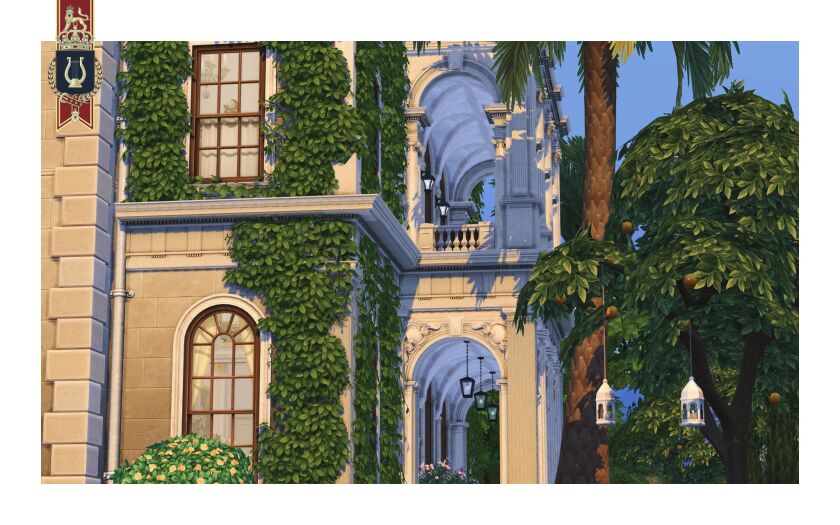 Summer Villa 15 sims 4 cc summer palace 8