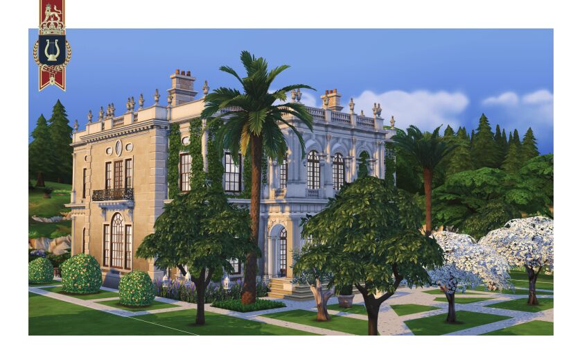 Summer Villa 13 sims 4 cc summer palace 9