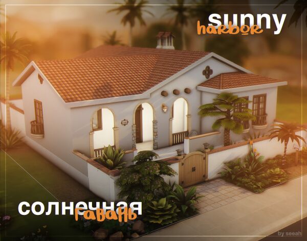 Sunny Harbor - No CC Build 1 Sunny Harbor – No CC Build Sims 4 CC