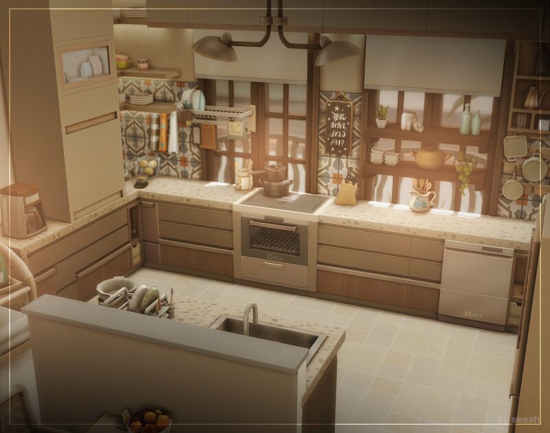 Sunny Harbor - No CC Build 8 sims 4 cc sunny harbor no cc build by seeah01 3