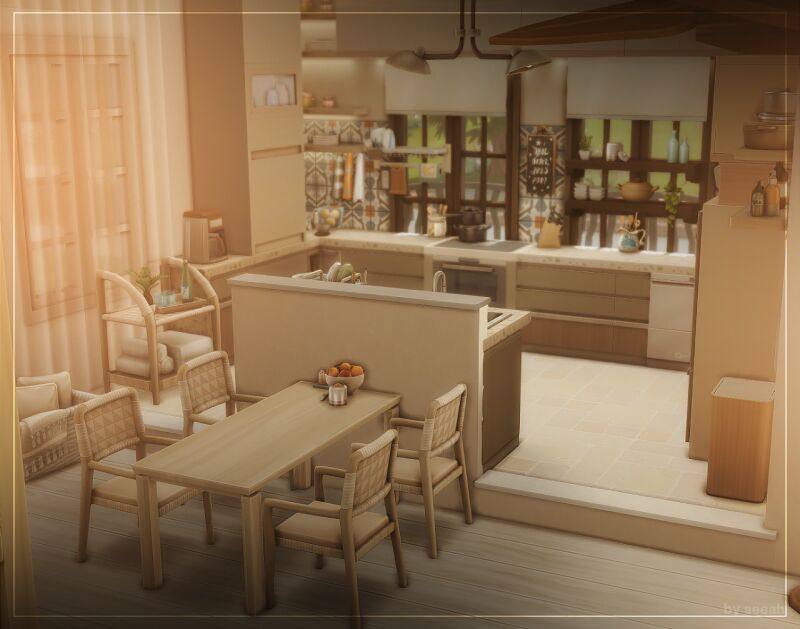 Sunny Harbor - No CC Build 5 sims 4 cc sunny harbor no cc build by seeah01 5