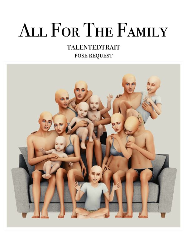 All For The Family 1 All For The Family Sims 4 CC