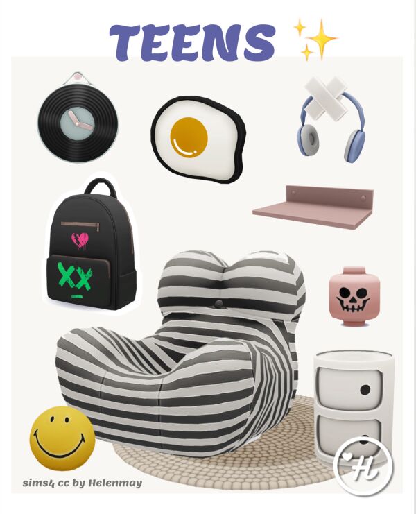 Teens EA by Helenmay 1 Teens EA by Helenmay Sims 4 CC