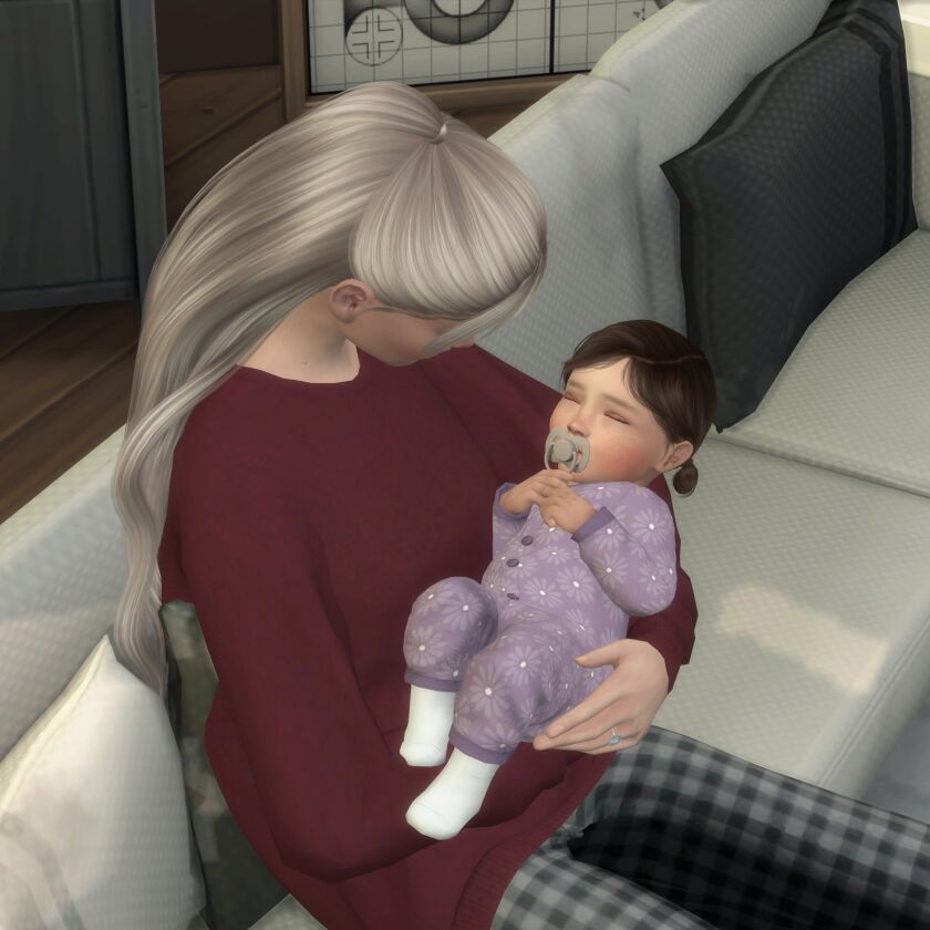 Testing My New Infant Hair Going Well! 1 Testing My New Infant Hair Going Well! Sims 4 CC