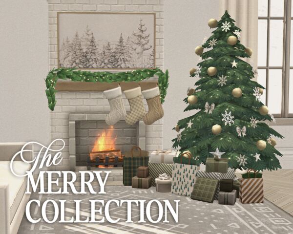 The Merry Collection By Lijoue 1 The Merry Collection By Lijoue Sims 4 CC