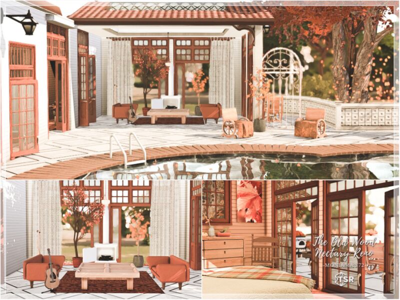The OLD Wood Nectary - Stunning Renovation 5 sims 4 cc the old wood nectary renovation by moniamay72 3