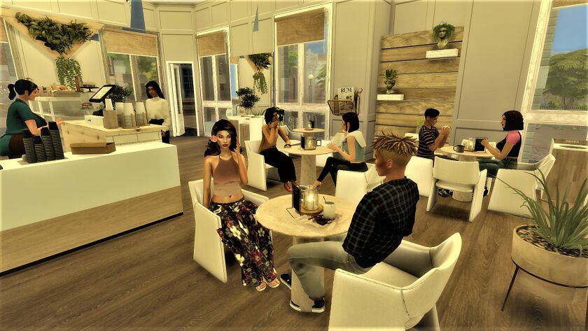 The Roasted Bean Cafe 9 sims 4 cc the roasted bean cafe can now be downloaded from 3