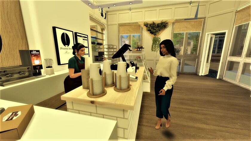 The Roasted Bean Cafe 8 sims 4 cc the roasted bean cafe can now be downloaded from 4