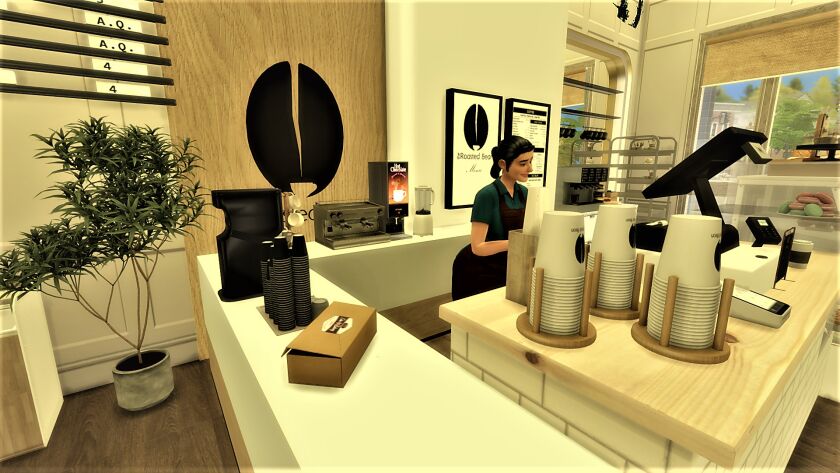 The Roasted Bean Cafe 7 sims 4 cc the roasted bean cafe can now be downloaded from 5