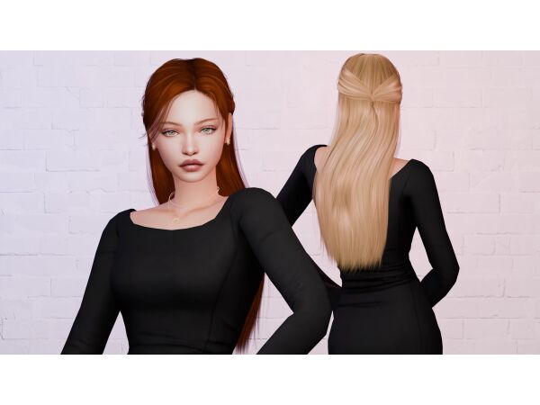 Stunning Theodore Hairstyle V2 for Sims 4 1 Stunning Theodore Hairstyle V2 for Sims 4 Sims 4 CC