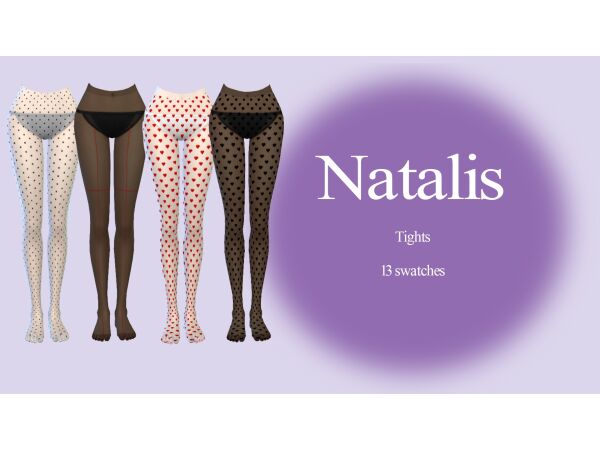 Stylish Tights by Natalis 1 Stylish Tights by Natalis Sims 4 CC