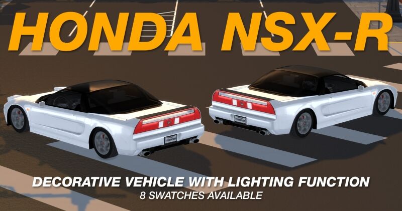 Tyler Winston Cars - 1992 Honda NSX-R 4 sims 4 cc tyler winston cars 1992 honda nsx r 2
