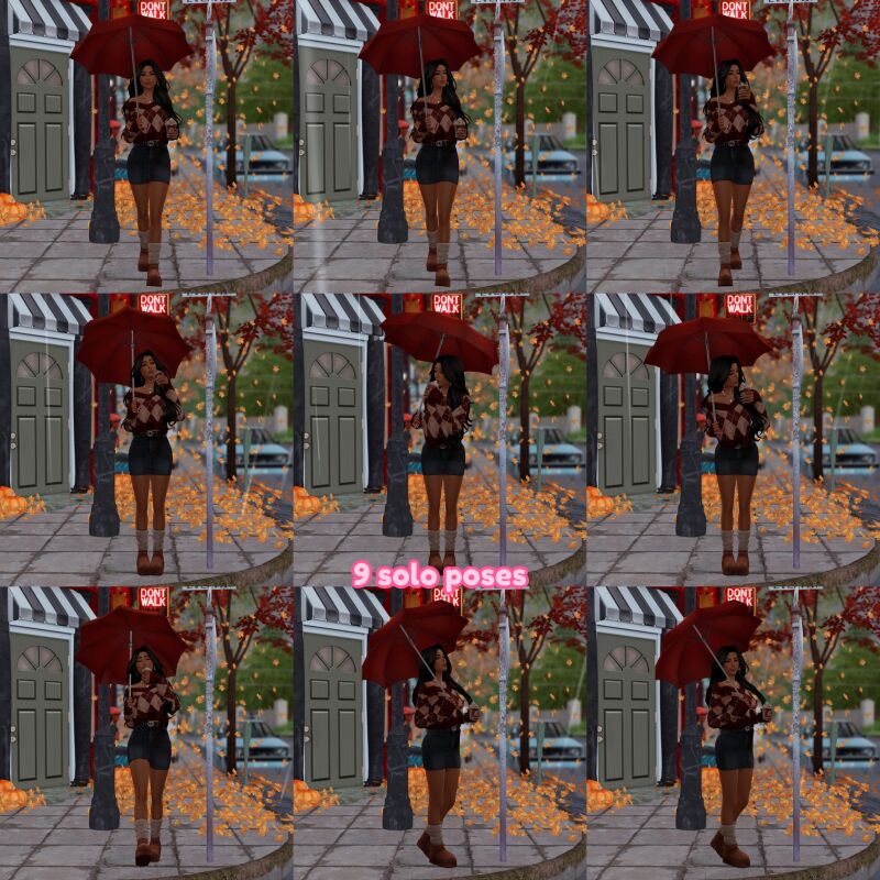Under MY Umbrella Posepack 2 sims 4 cc under my umbrella posepack 2