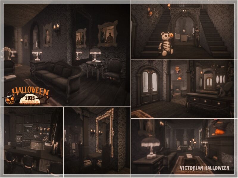 sims 4 cc victorian halloween nocc 6