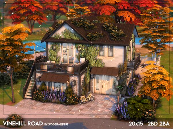 Vinehill Road (NO CC) by Xogerardine 1 Vinehill Road (NO CC) by Xogerardine Sims 4 CC