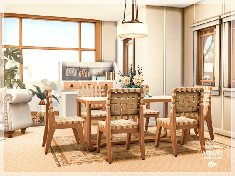 Stunning Wayside Family Home 3 sims 4 cc wayside family home no cc 7