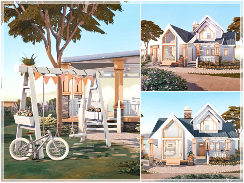 Charming Wayside Family Home - No CC! 7 sims 4 cc wayside family home no cc lot by moniamay72 2