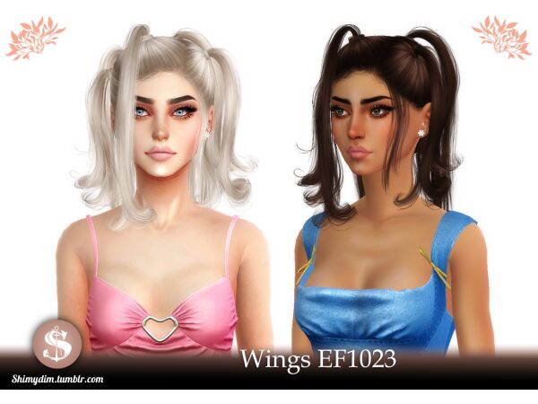 Wings EF1023 By Shimydim 1 Wings EF1023 By Shimydim Sims 4 CC