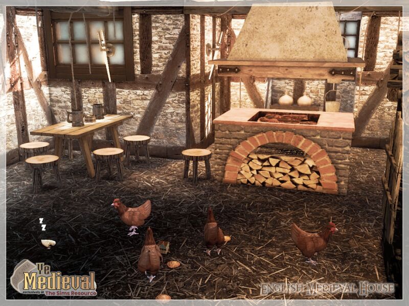 Ye Medieval English House CC 8 sims 4 cc ye medieval english house cc only tsr by moniamay72 3