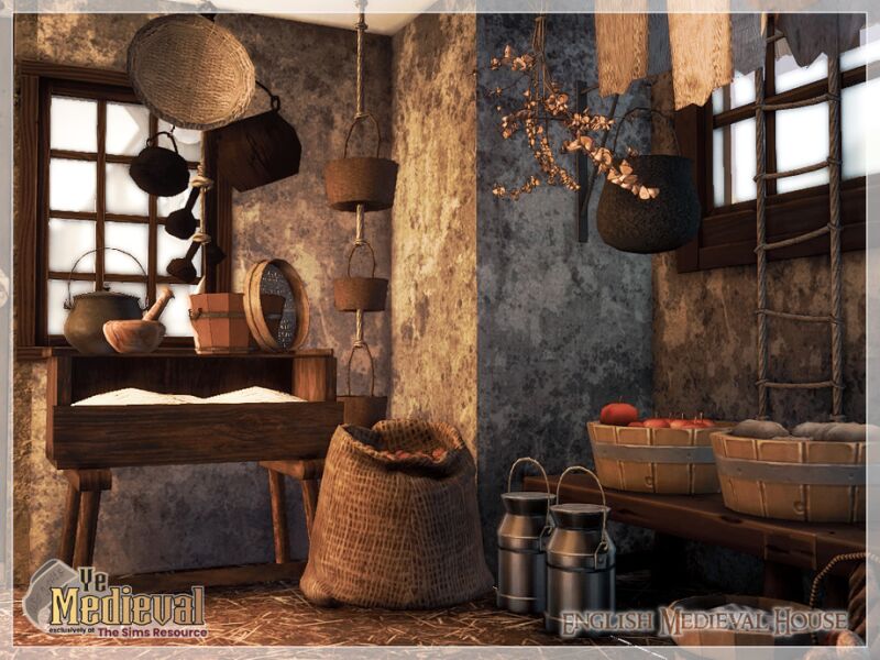 Ye Medieval English House CC 6 sims 4 cc ye medieval english house cc only tsr by moniamay72 4