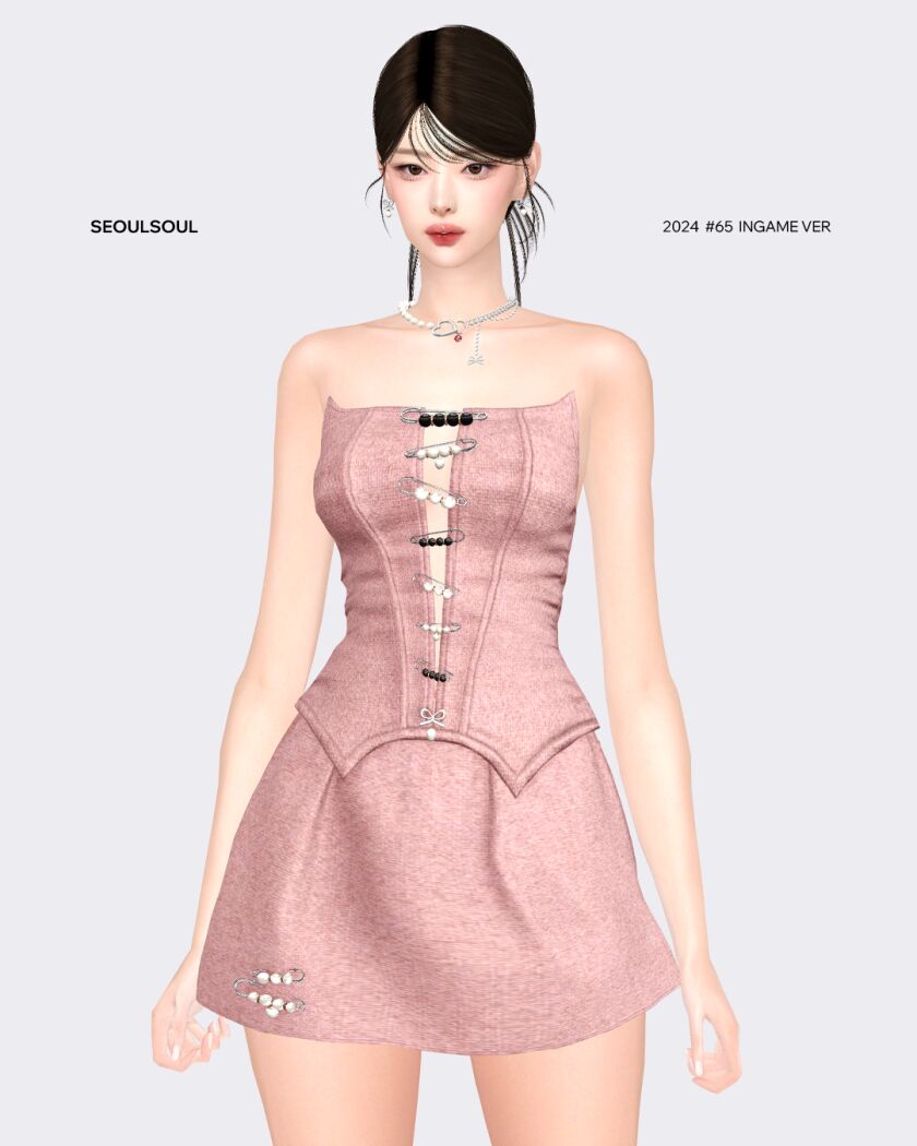 2024 #65 - New Mesh by Seoulsoul 5 sims 4 cc 2024 65 100 new mesh texture by 3