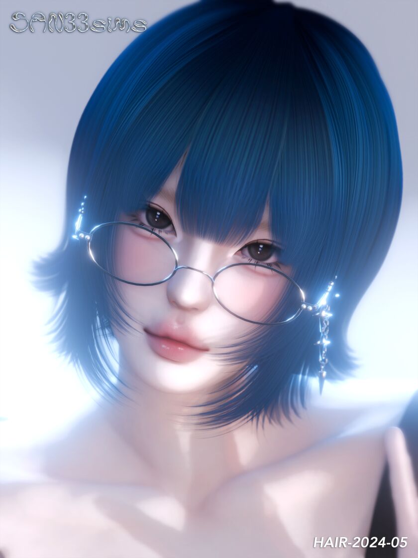 Stunning Hair-2024 Release 3 sims 4 cc 333hair 2024 05 2