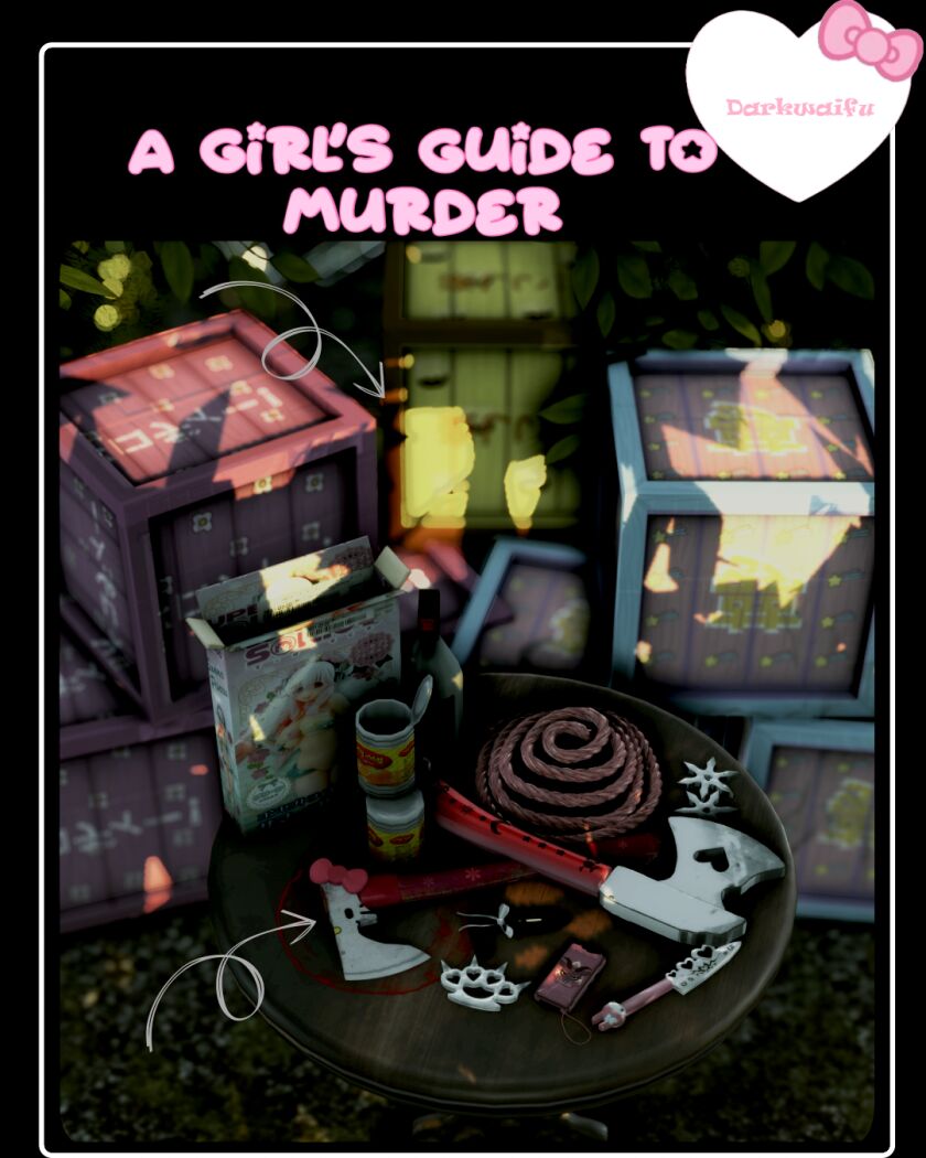A Girl’s Guide To Murder: Simblreen Drop 2 sims 4 cc a girls guide to murder simblreen drop 3