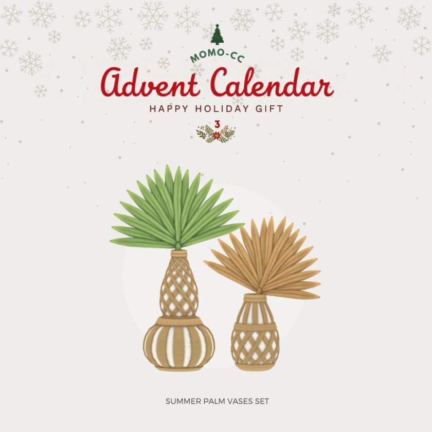 Advent Calendar 2024 1 Advent Calendar 2024 Sims 4 CC