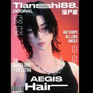 Aegis Hair Sims 4 CC