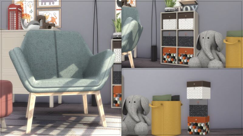 Quincy Nursery Extra: Enhance Your Kids' Space! 3 sims 4 cc artvitalex quincy nursery extra 2