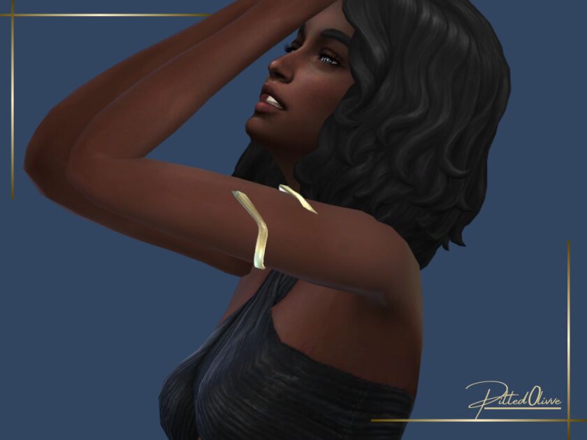 Astra ARM Cuff 1 Astra ARM Cuff Sims 4 CC