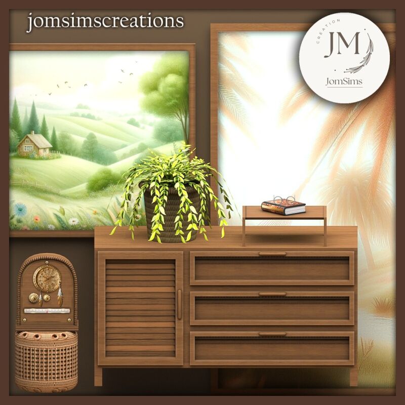 Bahia Bedroom Set by Jomsimscreations 4 sims 4 cc bahia bedroom set by jomsimscreations 2