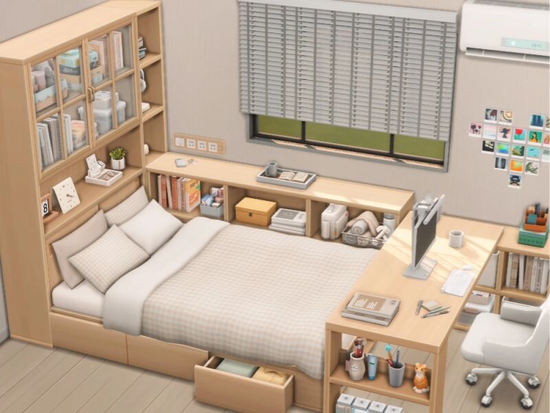Stylish Bedroom Set by Gua 6 sims 4 cc bedroom set my room by gua 3