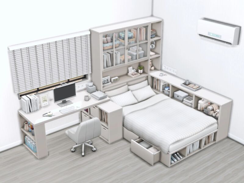 Stylish Bedroom Set by Gua 2 sims 4 cc bedroom set my room by gua 5