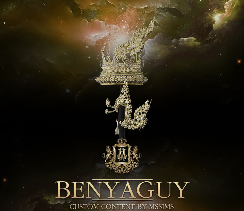 Benyaguy Accessory Set 7 sims 4 cc benyaguy acc set 2