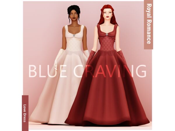 Blue Craving - Royal Passion Crown 18 sims 4 cc blue craving royal passion crown 2