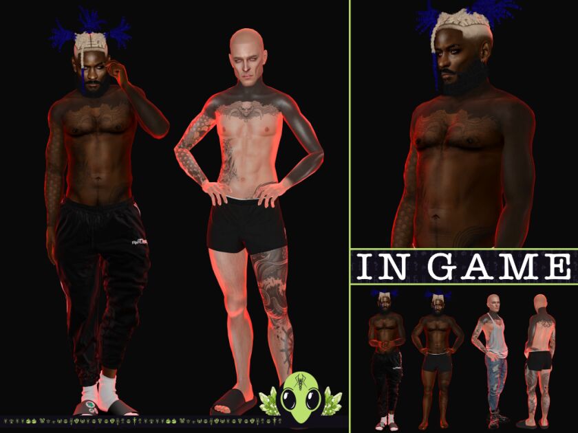 Century Tattoo - TSR Exclusive 4 sims 4 cc century tattoo tsr exclusive 3