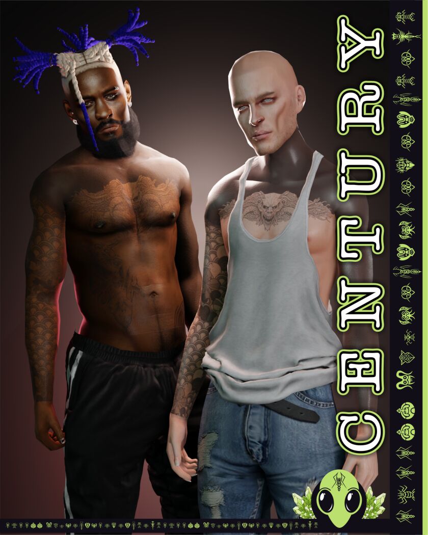 Century Tattoo - TSR Exclusive 2 sims 4 cc century tattoo tsr exclusive 5