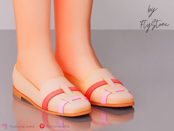 Child Ballet Flats for Little Dancers 1 Child Ballet Flats for Little Dancers Sims 4 CC