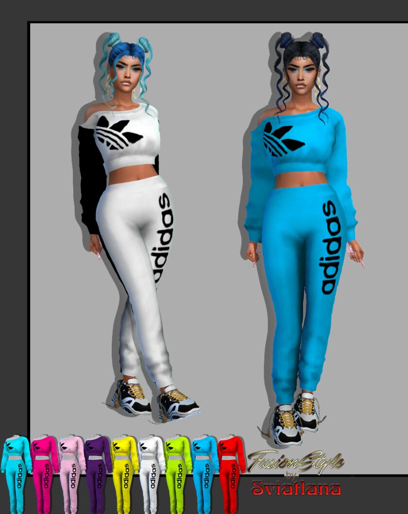 Stylish Clothing by Fusionstyle Sims 4 CC