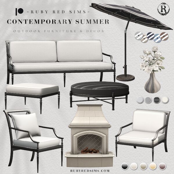 Contemporary Summer Part 1 By Rubyred1023 1 Contemporary Summer Part 1 By Rubyred1023 Sims 4 CC