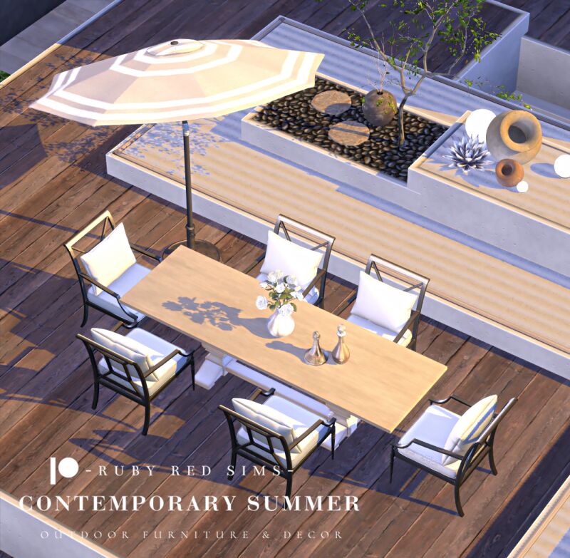 Contemporary Summer Part 1 By Rubyred1023 3 sims 4 cc contemporary summer part 1 by rubyred1023 2